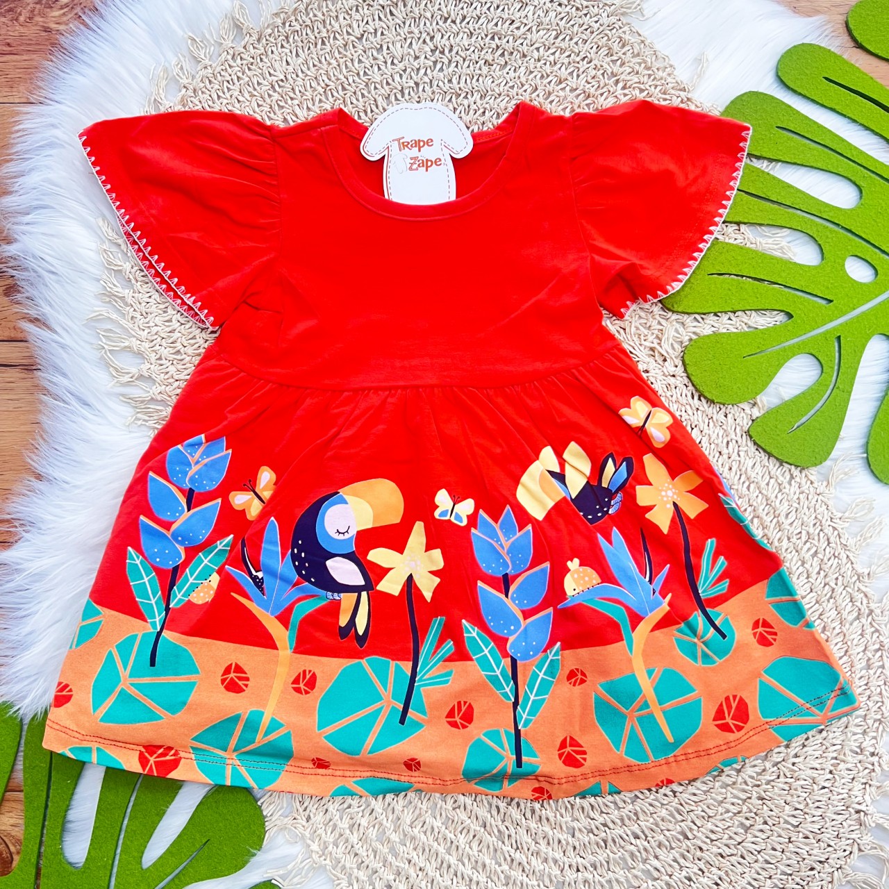  Vestido Tucano - Laranja